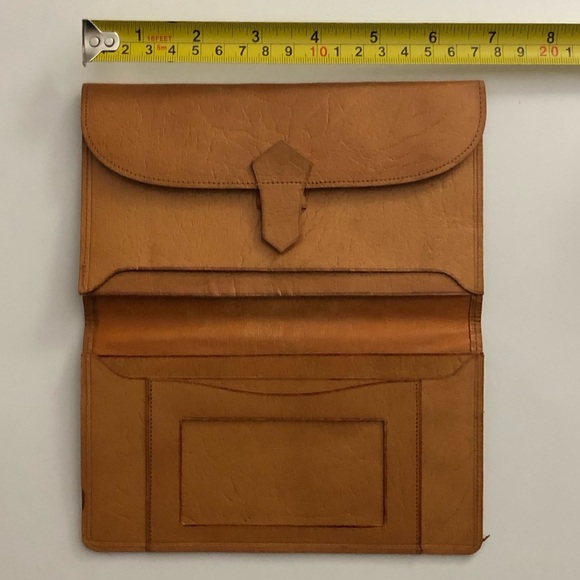 VINTAGE SOFT CALF LEATHER BILLFOLD/WALLET MADE IN ENGLAND - Picture 8 of 16